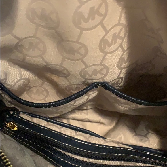 Michael Kors Navy Handbag - Picture 8 of 12